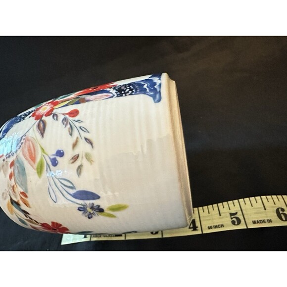 Anthropologie Starla Halfmann Initial “L” Monogram Mug –13 oz Ceramic Coffee Cup - Picture 10 of 10